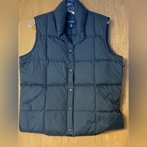 Black Womens Down Vest